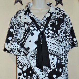 Top Notch Top w/ Tie...